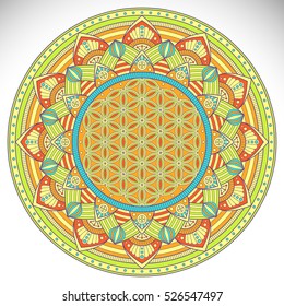 Vector indian Mandala