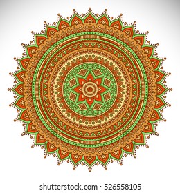 Vector indian Mandala