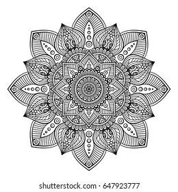 Vector indian Mandala