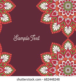Vector indian Mandala