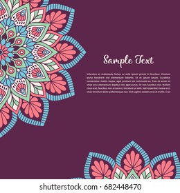 Vector indian Mandala