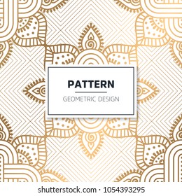 Vector indian Mandala background