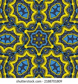 Vector indian mandala oriental design element