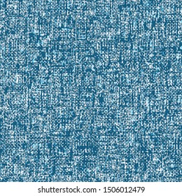 vector indigo colored  linen textures seamless pattern