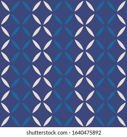 vector indigo dabu print seamless repeat pattern tile.