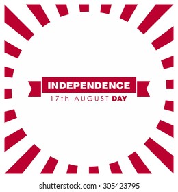 Vector Indonesia Independence Day poster