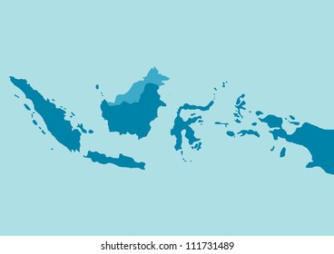 Vector Indonesia Map