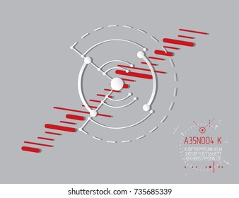Vector industrial and engineering background, future technical plan. Abstract blueprint of mechanism, graphic illustration. 