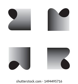 vector industry - iron scrap - symbol
