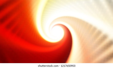 Vector infinite rhombic or square twisted colorful tunnel of shining flares. Glowing points form tunnel sectors. Abstract cyber colorful background for your designs. Geometric wallpaper.