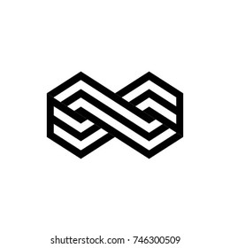 Vector Infinity Logo Design.