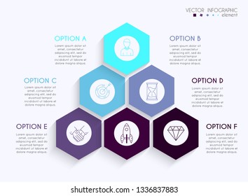 Vector info graphics for your business presentations. Can be used for website layout, numbered banners, diagram, horizontal cutout lines, web design.