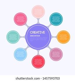 Vector info graphics for your business presentations. Can be used for website layout, numbered banners, diagram, horizontal cutout lines, web design.