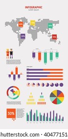 Vector infographic. 