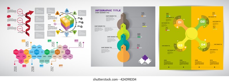 Vector of infographic