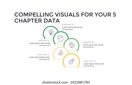 Vector Infographic arrow design with 5 options or steps. Infographics for business concept. Can be used for presentations banner, workflow layout, process diagram, flow chart, info graph