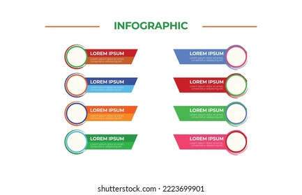 Vector Infographic Banner Template Design 
