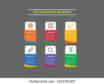 Vector Infographic Banner Template Design 
