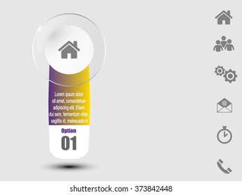  vector infographic banners eps10 bubbles for your text