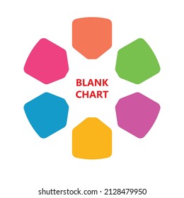 Vector infographic circle. Templates for cycling diagram, graph, round chart, workflow layout, number options, web design. Business concept with 6 steps, parts, options