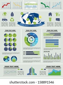 Vector infographic composition.