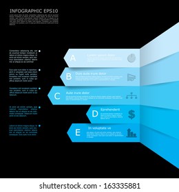 Vector infographic composition.
