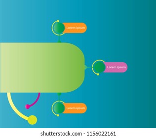 Vector Infographic design for business concept