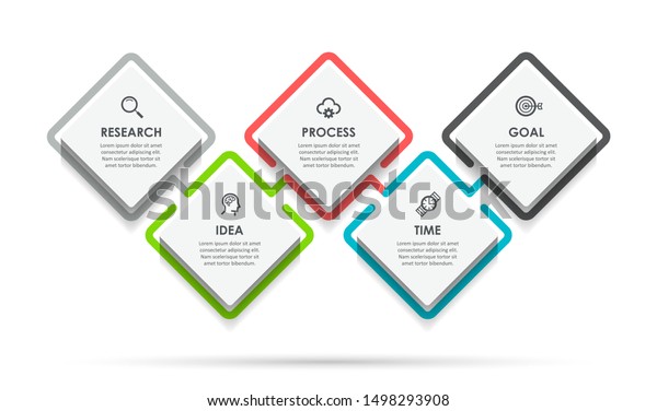 Vector Infographic design with icons and 5 options\
or steps. Infographics for business concept. Can be used for\
presentations banner, workflow layout, process diagram, flow chart,\
info graph