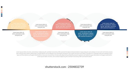 Vector Opciones de diseño infográfico o pasos para el concepto de negocio. utilizado para el Anuncio de presentaciones, diagrama de diseño de flujo de trabajo, diagrama de flujo