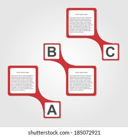 Vector infographic. Design template.