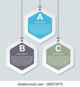 Vector infographic. Design template.