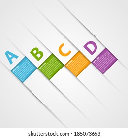 Vector infographic. Design template.