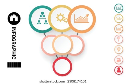Vector infographic design template with 3 options or steps