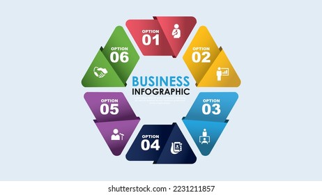 Vector infographic design template with 4 options or steps