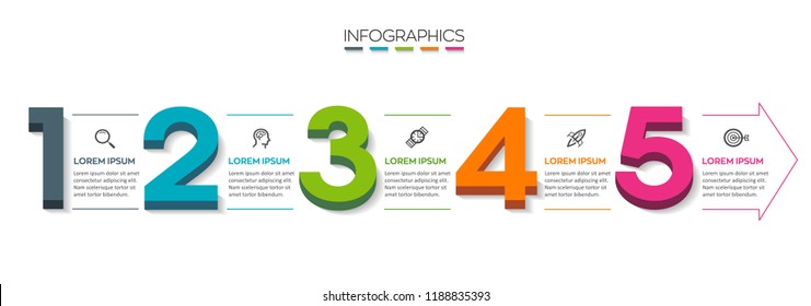 Vector Infographic design template with isometric numbers and 5 options or steps. Can be used for process diagram, presentations, workflow layout, banner, flow chart, info graph. Vector Infographic design template with isometric numbers and 5 options or steps. Can be used for process diagram, presentations, workflow layout, banner, flow chart, info graph.