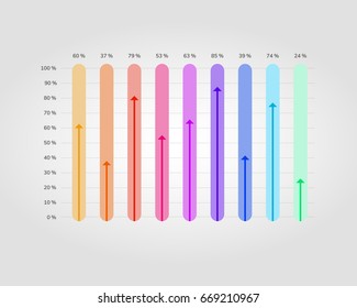 Vector infographic diagram chart