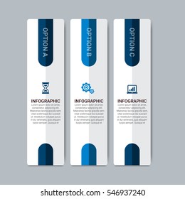 Vector infographic, diagram chart, graph presentation. Business startup concept options, parts, steps, processes. Info graphic text data template.