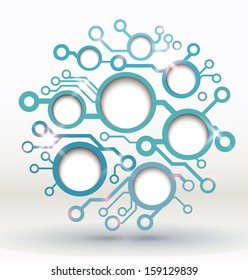 Vector infographic element