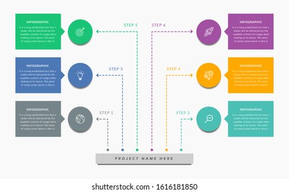 Vector Infographic Element design template