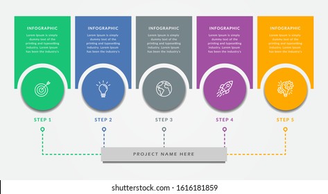 Vector Infographic Element design template