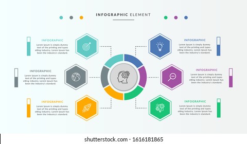 Vector Infographic Element design template