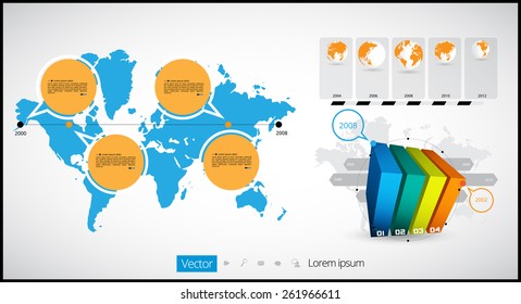 Vector infographic elements