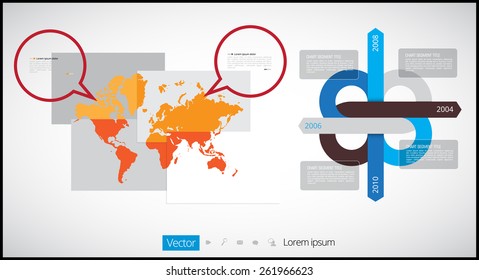 Vector infographic elements