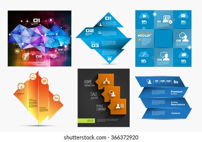 Vector infographic elements