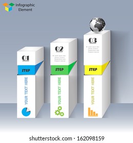 Vector infographic elements. Modern business style.