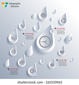 Vector infographic elements. Modern business style.
