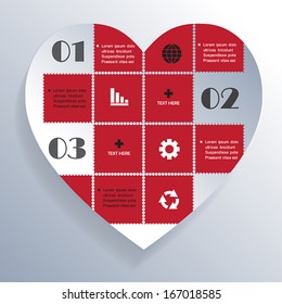 Vector infographic elements. Modern business style.