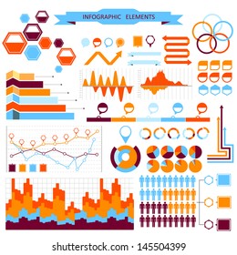 Vector info-graphic  elements set