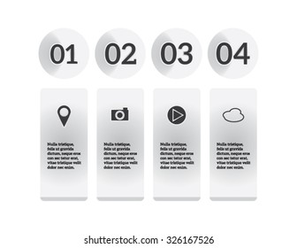 Vector Infographic elements template