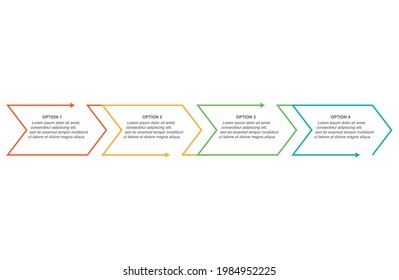 vector infographic. flat image of graphs with elements of a round shape and different colors. business model. presentation process